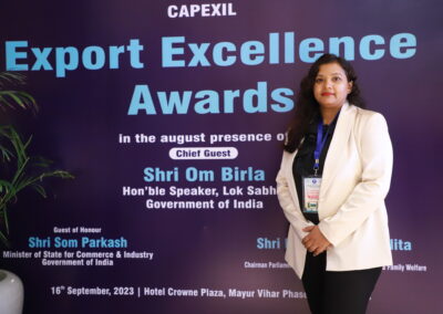 Export Excellence Award – Women Entrepreneur Recognition